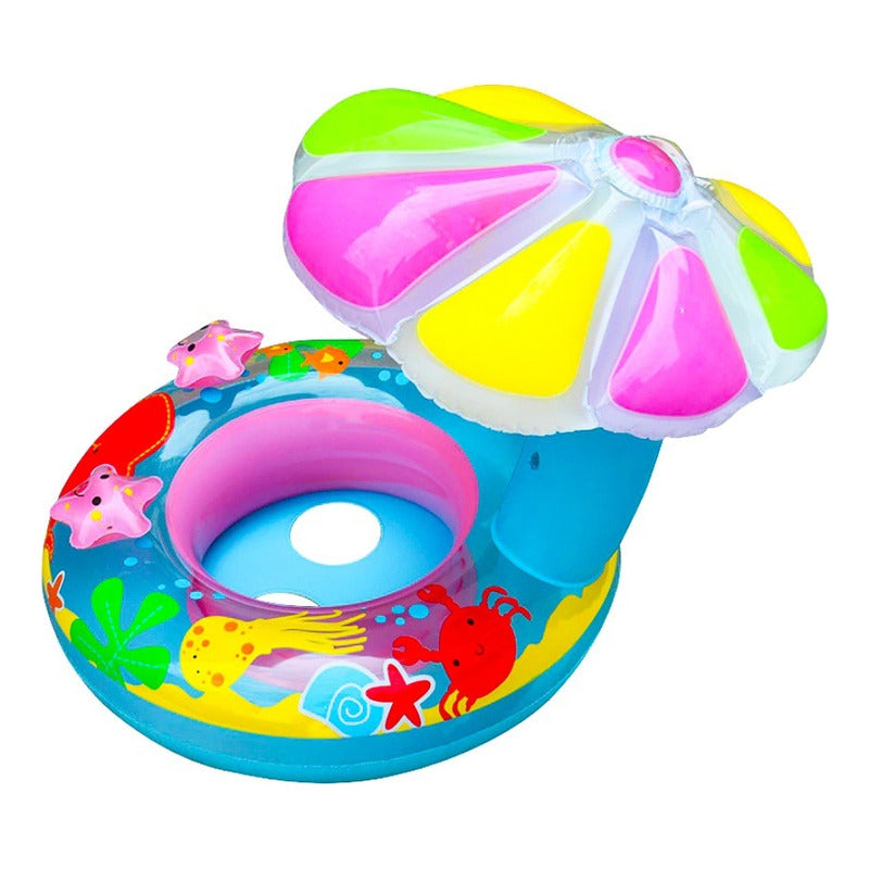 Flotador Para Bebe Flotador Niña Flotador Inflable Sombrilla