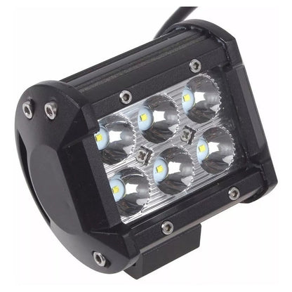 Foco Led Neblinero 4x4 Barra De Led 4x4 Focos Neblinero 18w