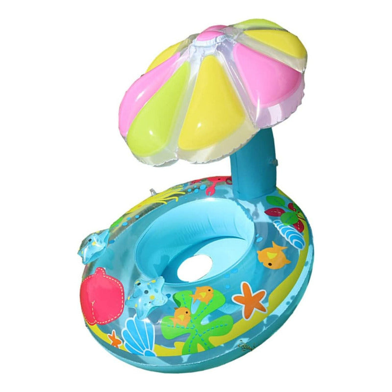 Flotador Niña Flotador Inflable Sombrilla Flotador Para Bebe