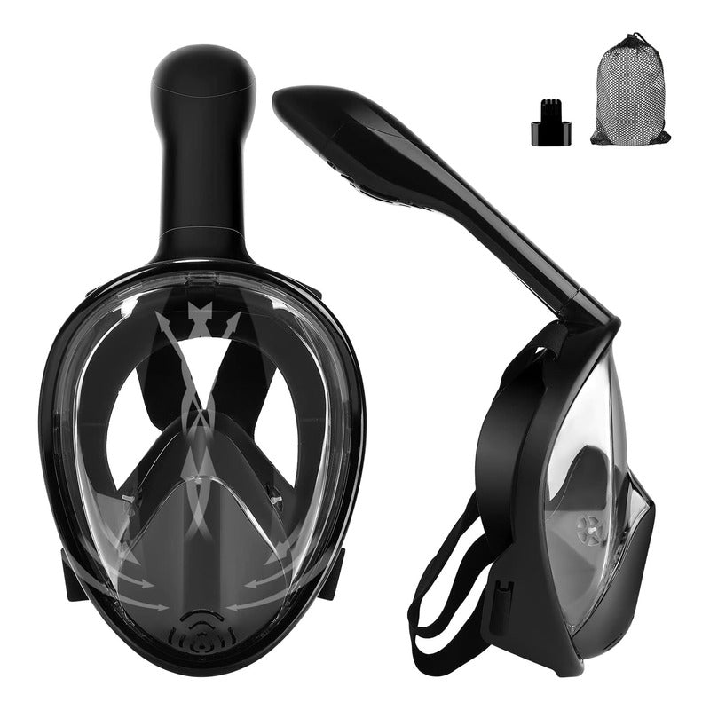 Mascara Buceo Profesional Mascara Snorkel Completa Full Face