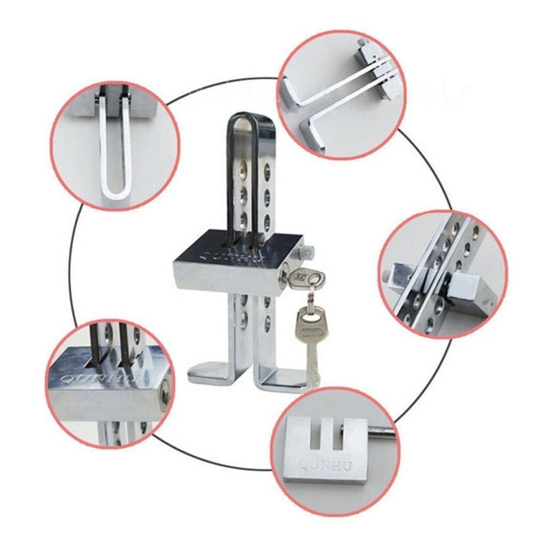 X2 Traba Pedal Auto Traba Pedales Seguridad Antirobo Tranca