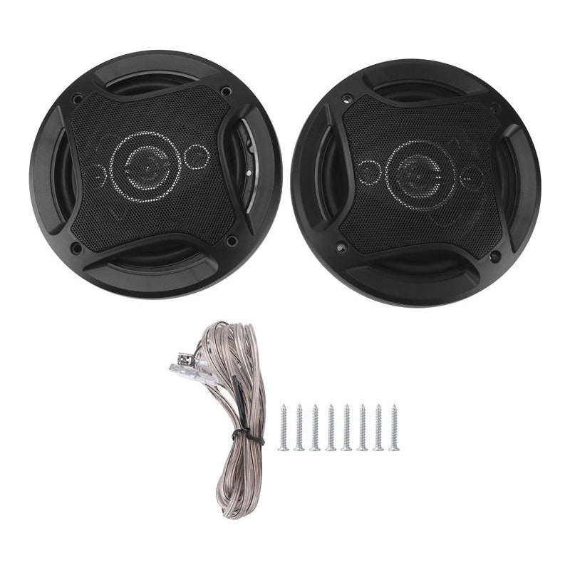 X2 Parlantes De Auto 16 Cm Parlante Auto Audio Tweeter 500w