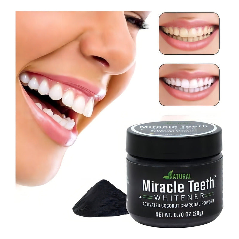 X10 Blanqueador Miracle De Dientes Teeth Natural Whitenin