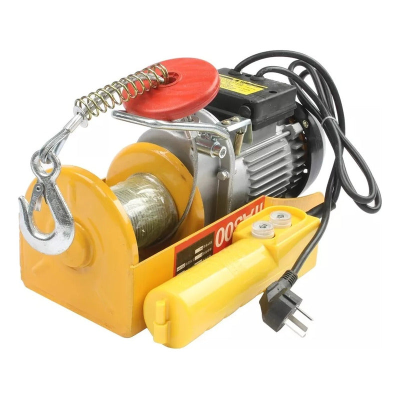 Aparejo Electrico 500 Kg Tecles Electricos 1020w Cadena 12m