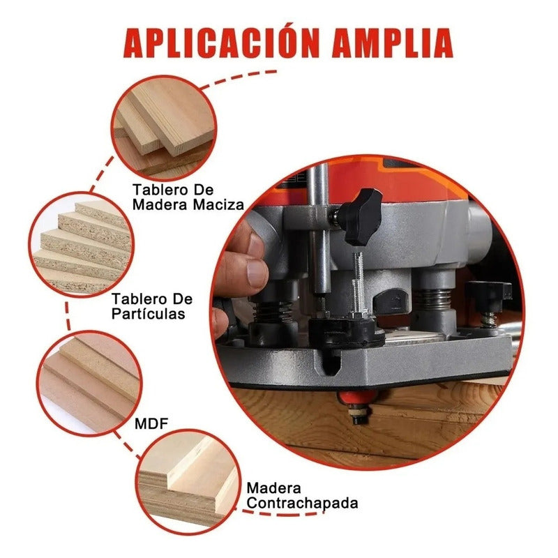 Set 15 Fresas Madera Toma 1/4 Router Fresa Carpinteria Broca