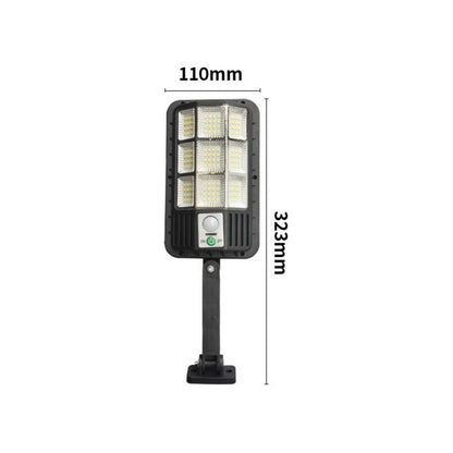 X2 Foco Led Exterior Con Sensor Movimiento Focos Solar 120w