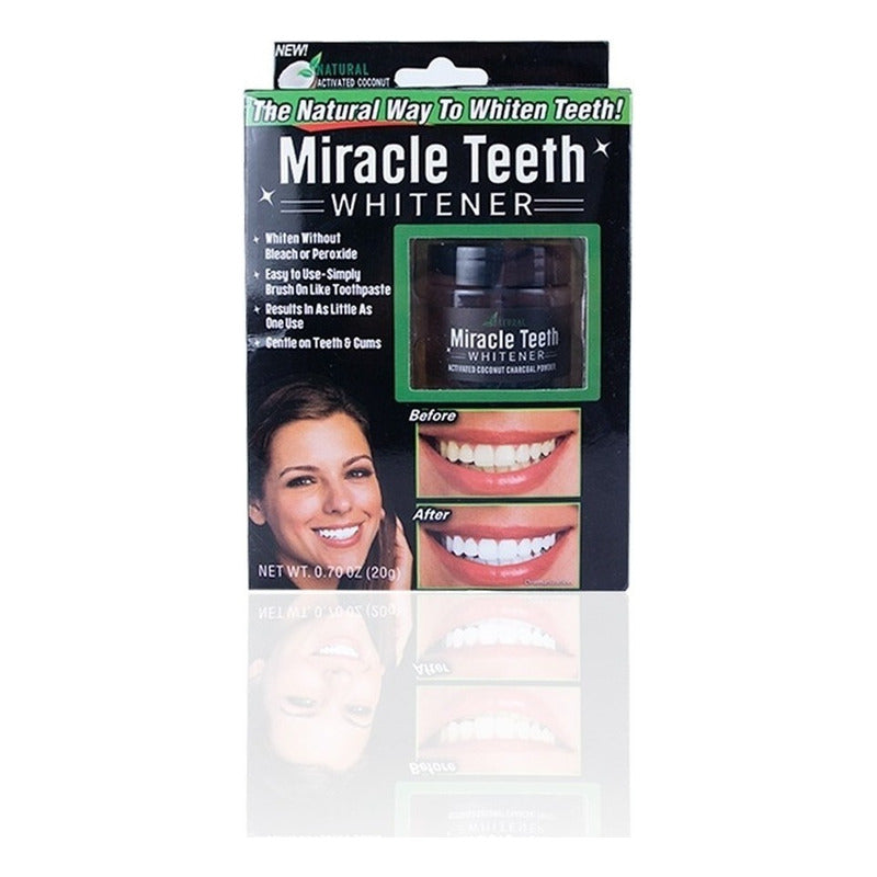 Blanqueador Miracle De Dientes Teeth Whitening Teeth Natural