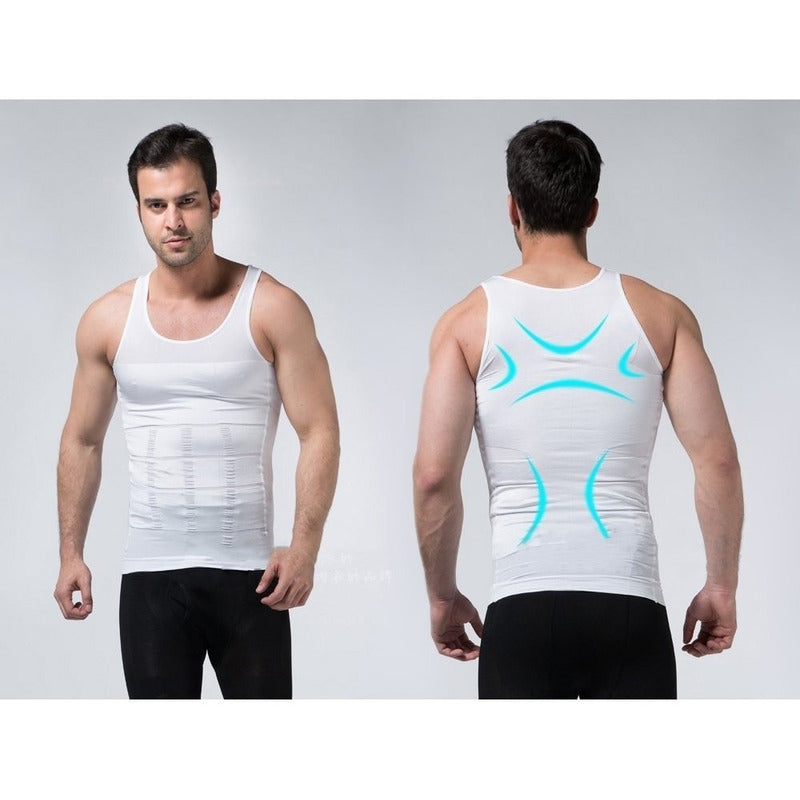 Faja Polera Reductora Hombre Poleras Compresion Hombre Reduc