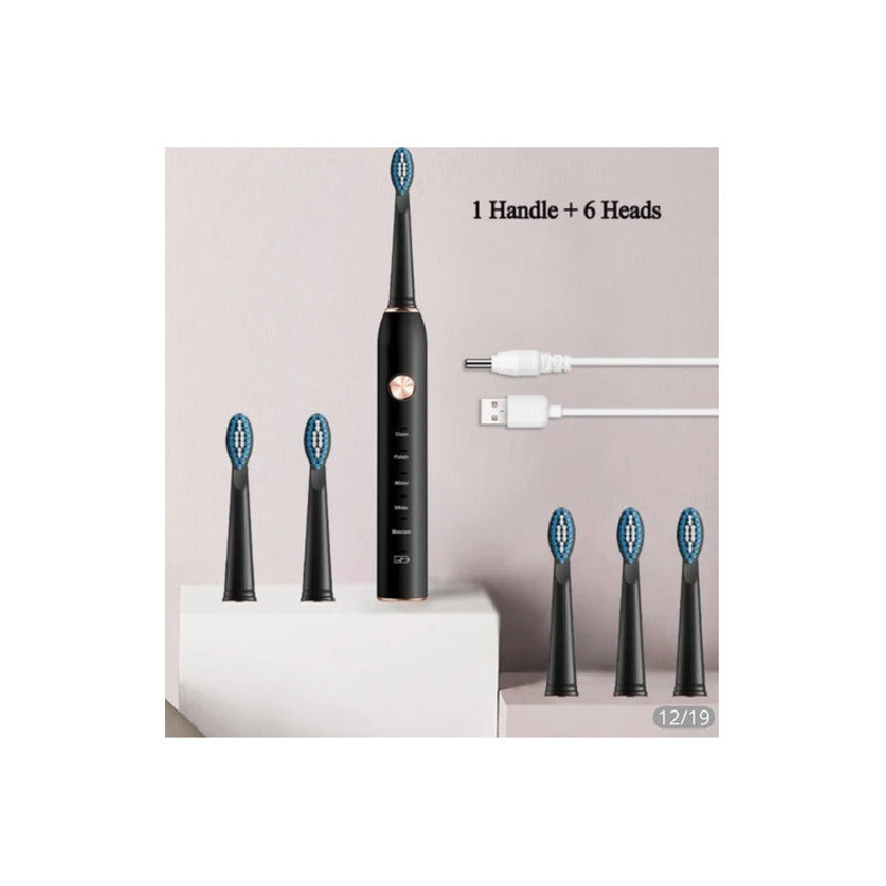 Cepillo Dental Electrico Limpieza Dental Limpiador Dental Zq