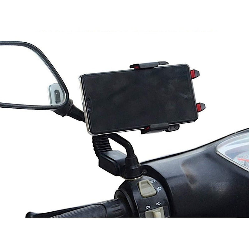 Soporte De Celular Motocicleta Soporte De Telefonos Flexible