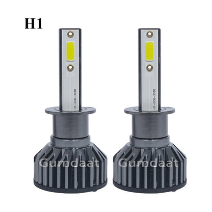 X2 Lámpara H1 Led Turbo 6000-6500k 12v 200w Mini F10 Luz Led