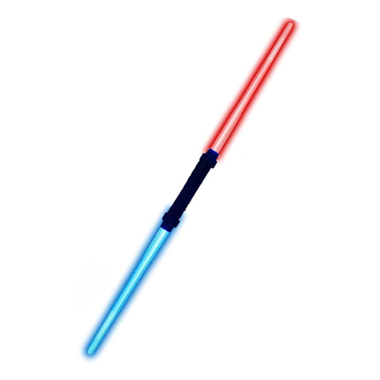 Espada Laser Jedi Sable Laser Luz Sonido Halloween Disfraz Color Negro