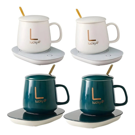 Pack X4 Tazas De Cafe Tazon Calentador Taza Mug Ceramica