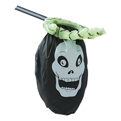 Bolsa Para Dulces Halloween Mano Esqueleto Decoracion Terror