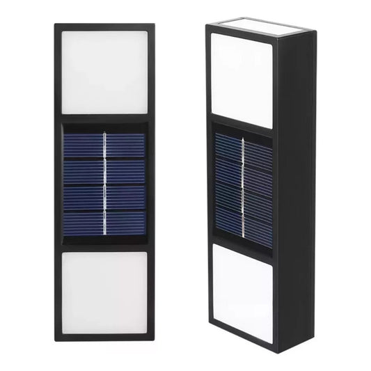 Lampara Led Aplique 2 Unidades Solar Foco Reflector Exterior 5w Lamparas Led Aplique De Pared Qatarshop Reflector Para Exterior Aplique Solar Apliques De Muro Solares Focos Reflectores Para Exterior