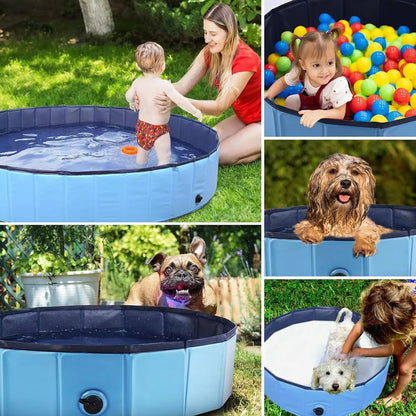 Piscina Inflable Redonda Piscina 80x20 Piscina Plegable Para Macotas Bañera Plegable Piscina Para Perros Qatarshop Piscina Perros Redonda Piscina Mascotas Bañera Plegable Verano