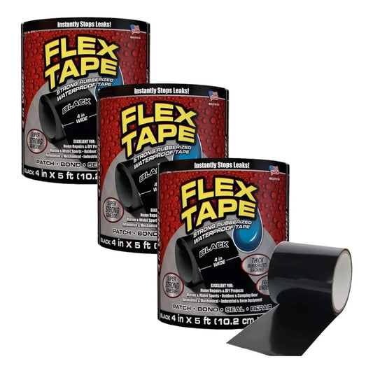 X3 Cinta Adhesiva Impermeable 1.5m Flex Tape Pegamento Cinta