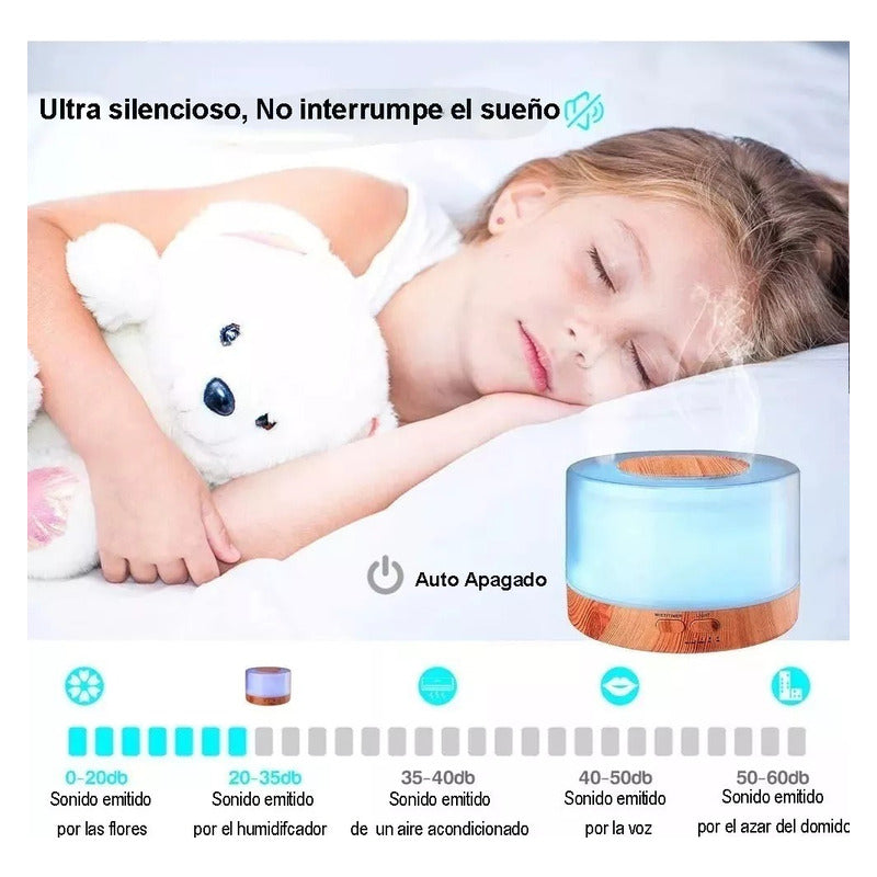 Humidificador ultrasónico 500ml