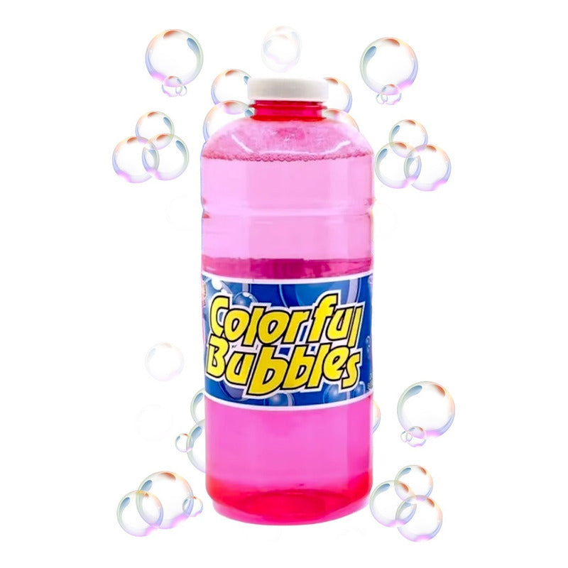 Liquido De Burbujas 500ml Maquina De Burbuja Pistola Burbuja