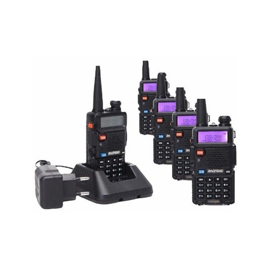 Pack X4 Radio Vhf Baofeng Radio Comunicadores Portatiles 055