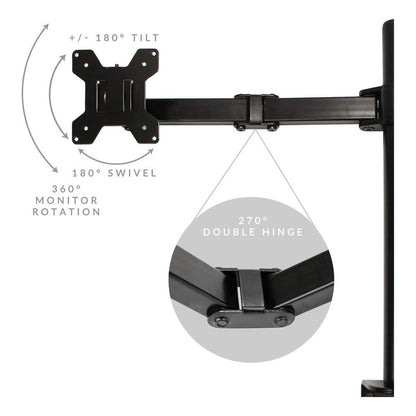 Soporte Monitor Brazo Elevador Alzador Base Monitor Doble Soporte Monitor Escritorio Base Doble Soporte Notebook Monitor Qatarshop Soporte Monitor Doble Alzador Base Monitor Doble Brazo Elevador