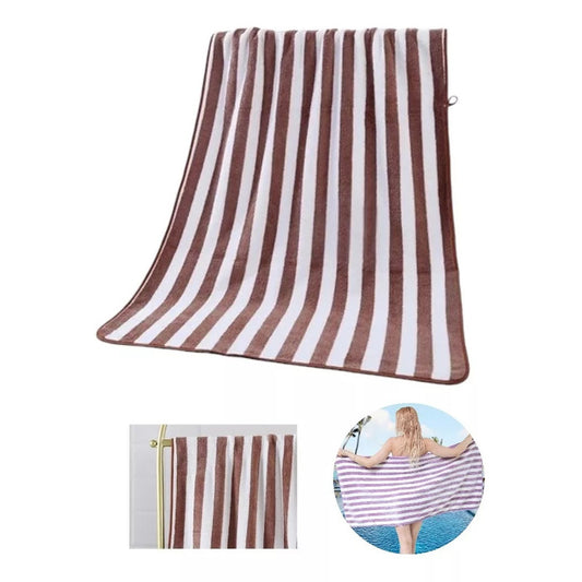 Toalla Playa Poliester Marron Toallas De Playa Grande Toalla 140x70cm Toallas De Microfibra Secado Rapido Toalla Playa Piscina Toalla Verano Qatarshop Toallas De Poliester Toalla Playera