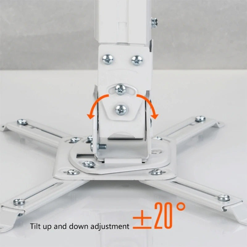 Soporte Proyector Techo Base Proyector Universal Techo 13 Cm Soporte Proyector Techo Qatarshop Soporte Para Proyector Base De Techo Para Proyector Extensible Soporte Proyector Base Techo Pared