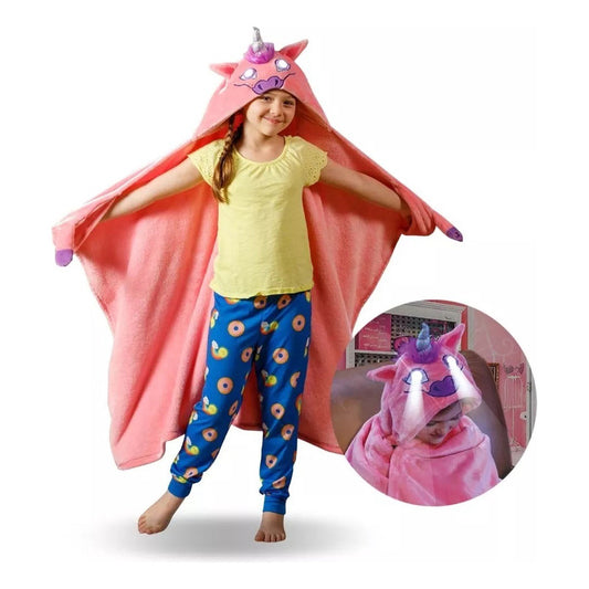 Manta Con Capucha Para Dormir Manta Para Niños Luminosas