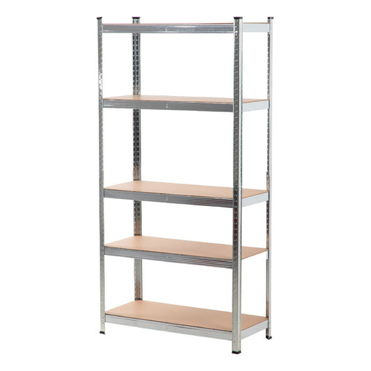 Estante Anaquel Organizador 5 Repisas Rack Multiuso Metalico Color Gris