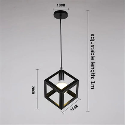 Lamparas Colgantes Modernas Lampara Colgante Comedor Cubos