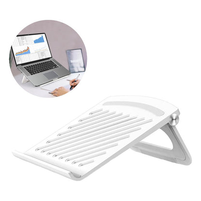 Soporte Macbook Base Escritorio Vertical Notebook Alzador