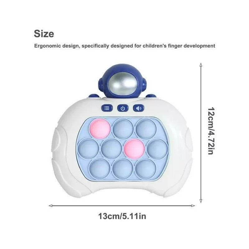 Juguete Sensorial Pop It Quick Push Bubble Budget Toys Color Astronaut