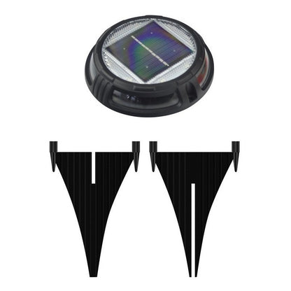 Estaca Focos Led Rgb Solar Exterior Piso Jardin Farol  4023