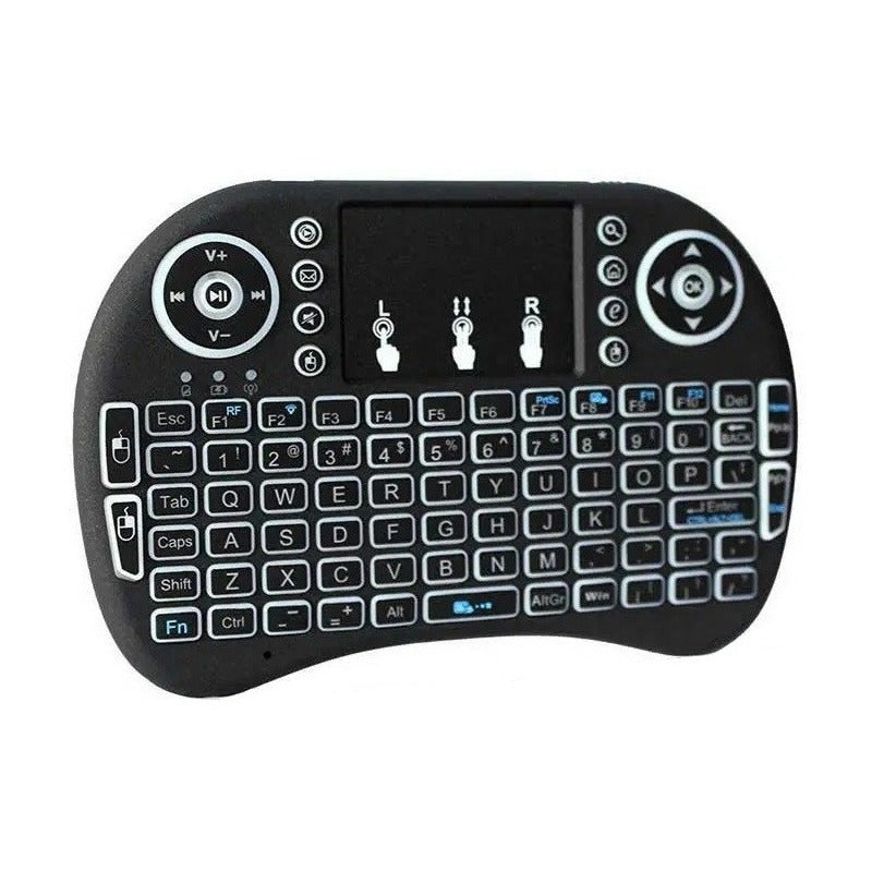 Mini Teclado Inalambricos Usb Pc Smart Tv Touchpad Led 3006