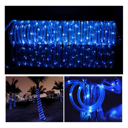 Manguera Led Navidad 20m Guirnalda Luces Exterior Luces Led Luces Azul