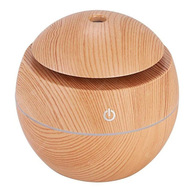 Humidificador Aire Difusor Diseño Madera Claro Redondo Humidificadores Ultrasonicos Aromaticos 3237 Qatarshop Humidificadores Difusores De Aromaterapia