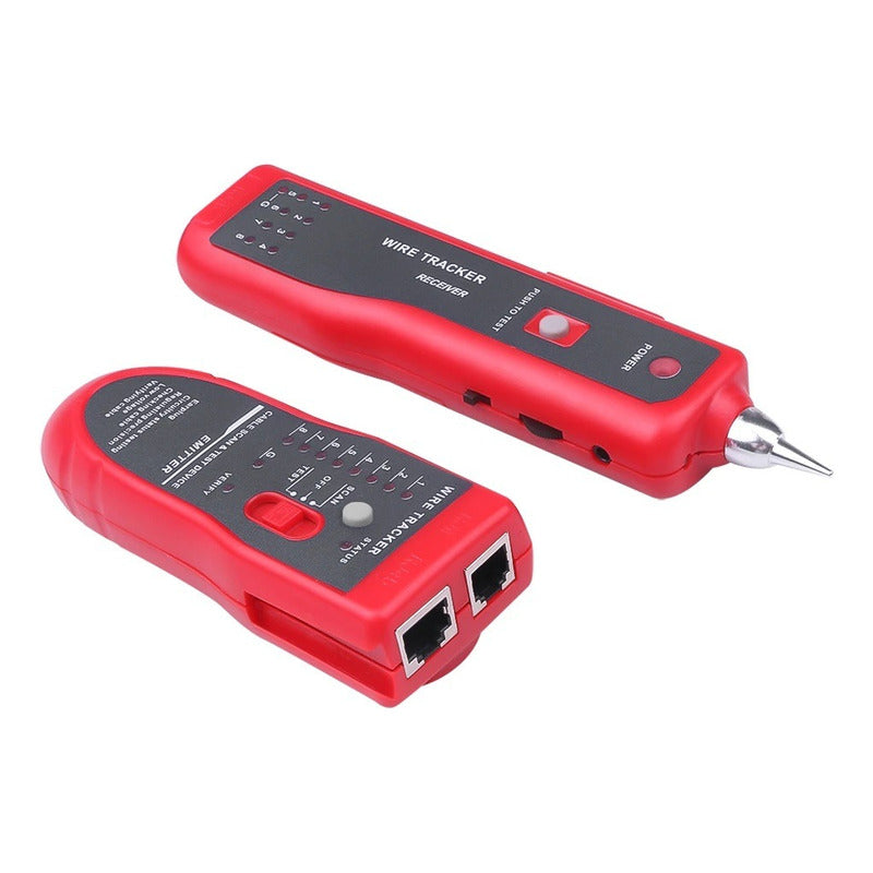 Tester Red Digital Crimpeadora Rj45 Tester Cable Utp Cat6