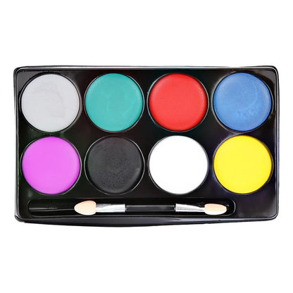 Set Maquillaje Infantil Pinta Carita Niños Halloween 8 Color