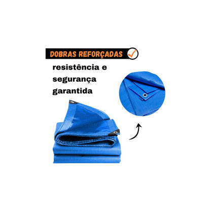 Lona De Arranque Uv Impermeable De 3 X 3 M, Multiusos, 75 G/m²