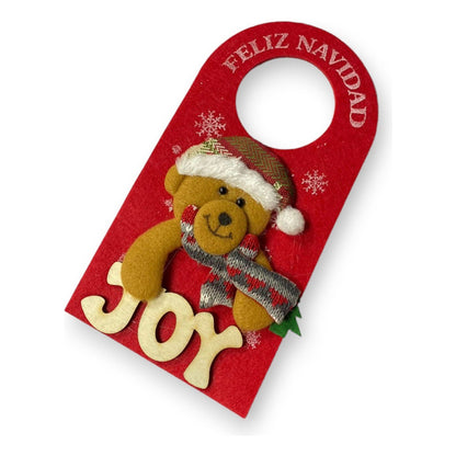 X12 Adorno Navideños Para Puertas Colgador Puerta De Navidad