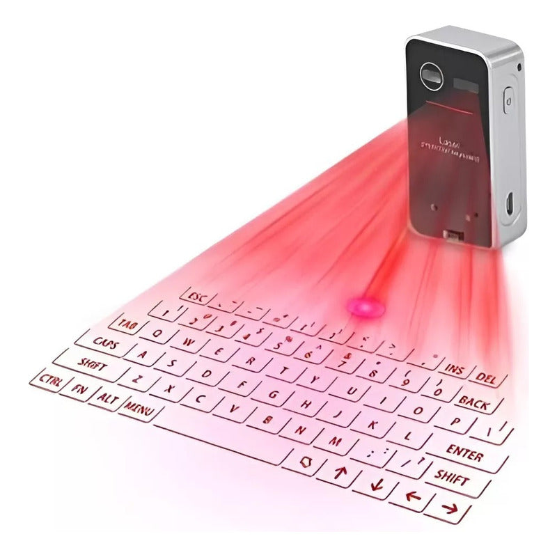 Teclado Laser Bluetooth Virtual Teclado Inalambrico Portatil Teclado Bluetooth Qatarshop  Teclado Laser Virtual Conexion Bluetooth Portátil Recargable Teclado Inalambrico