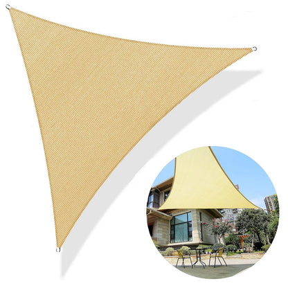 Vela Sombra Toldos Vela Malla Sombra Triangular 3.6 Metros Color Beige