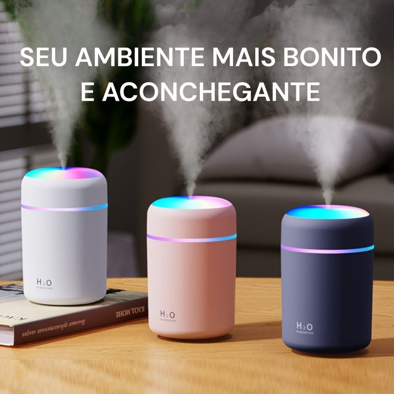 Mini Humidificador De Aire Portátil, Purificador Usb, Color Rosa, 110 V/220 V