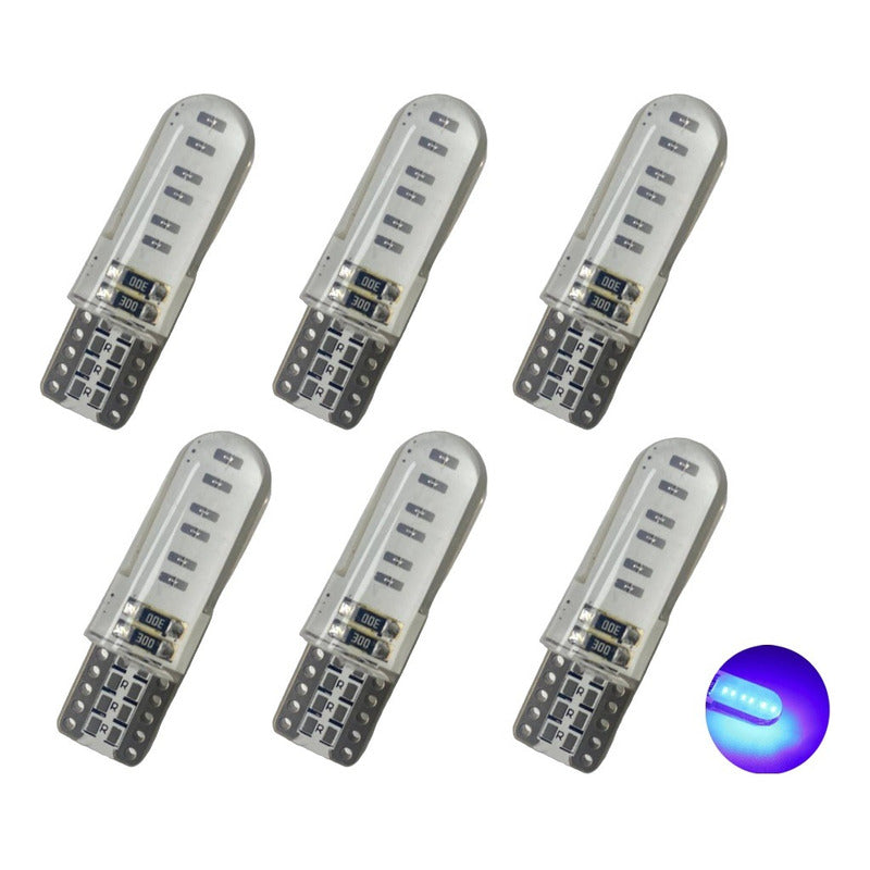 X6 Ampolleta Cola De Pescado Led Ampolleta Auto Luz Led T10