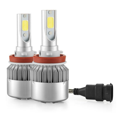 Pack X2 Luces Led H8 H9 H11 Ampolletas Led Auto Luz Led 36w