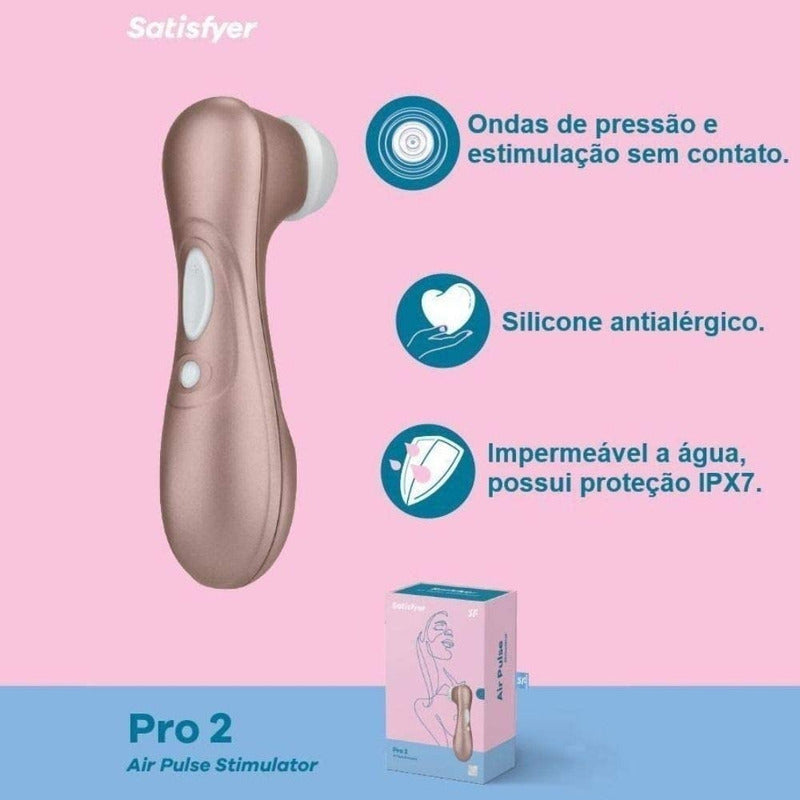 Vibrador Clitorial Satisfyer Pro 2 Nude