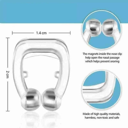 4 Dispositivo Anti Ronquidos Magnético Cpap Bpap Nasal Apnea