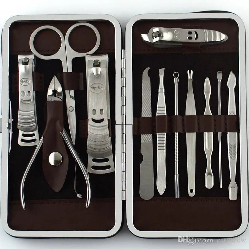 Kit Manicure Set Para Uñas Corta Uñas Set Pedicure Kit Uñas