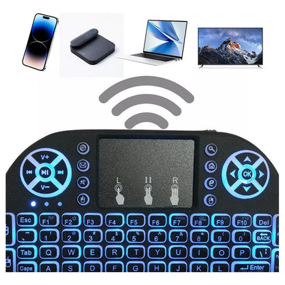 Control Remoto Inalambrico Mini Teclado Touchpad Smart Tv