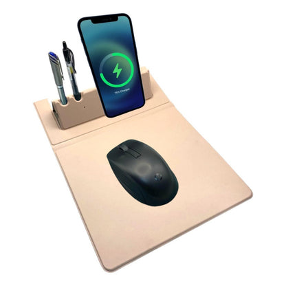 Mouse Pad Con Carga Rapida Inalámbrica 15w Mousepads Gamer